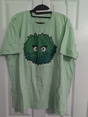 Fortnite Light Green Graphic Short Sleeve Tee with Bush Character